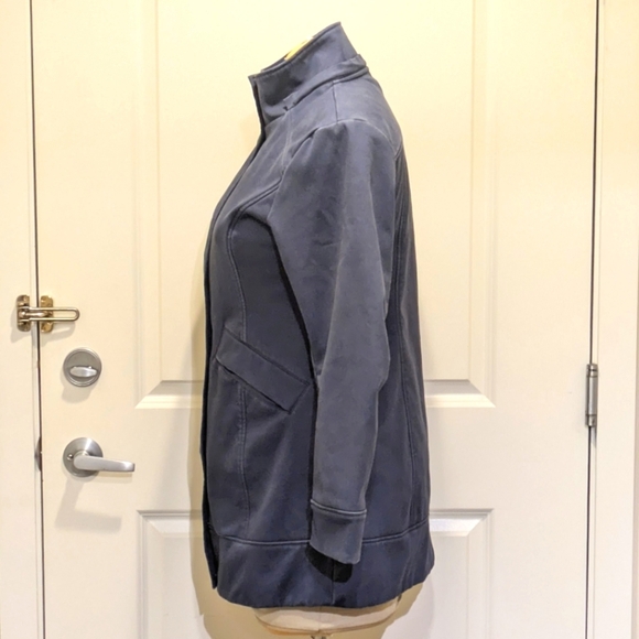 Mia Melon XL Navy Blue Barn Coat - Picture 6 of 7